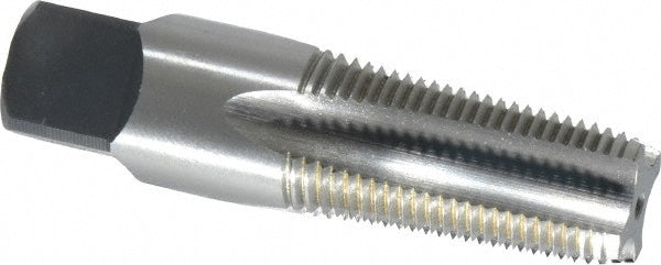 Kennametal 4131811 Standard Pipe Tap 3/8-18, NPT, 4 Flutes, High Speed Steel, Bright/Uncoated