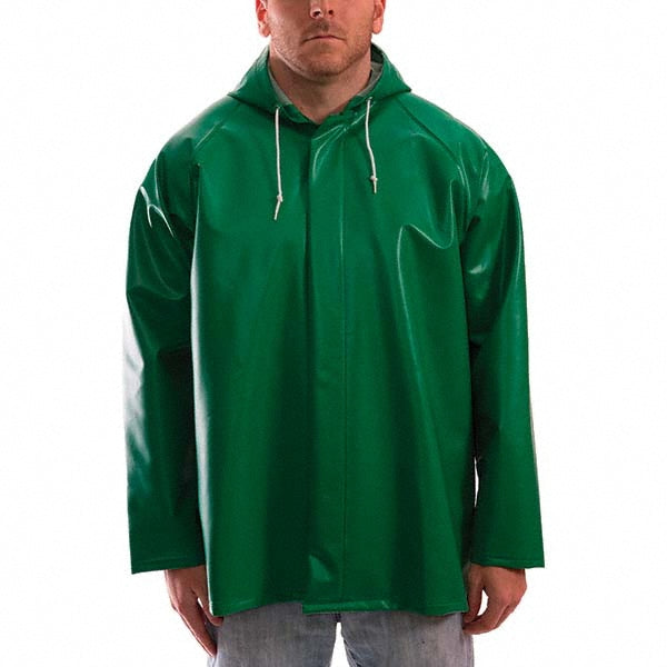 Tingley J41108.MD Rain Jacket Size Medium, ASTM D6413, Green, Polyester