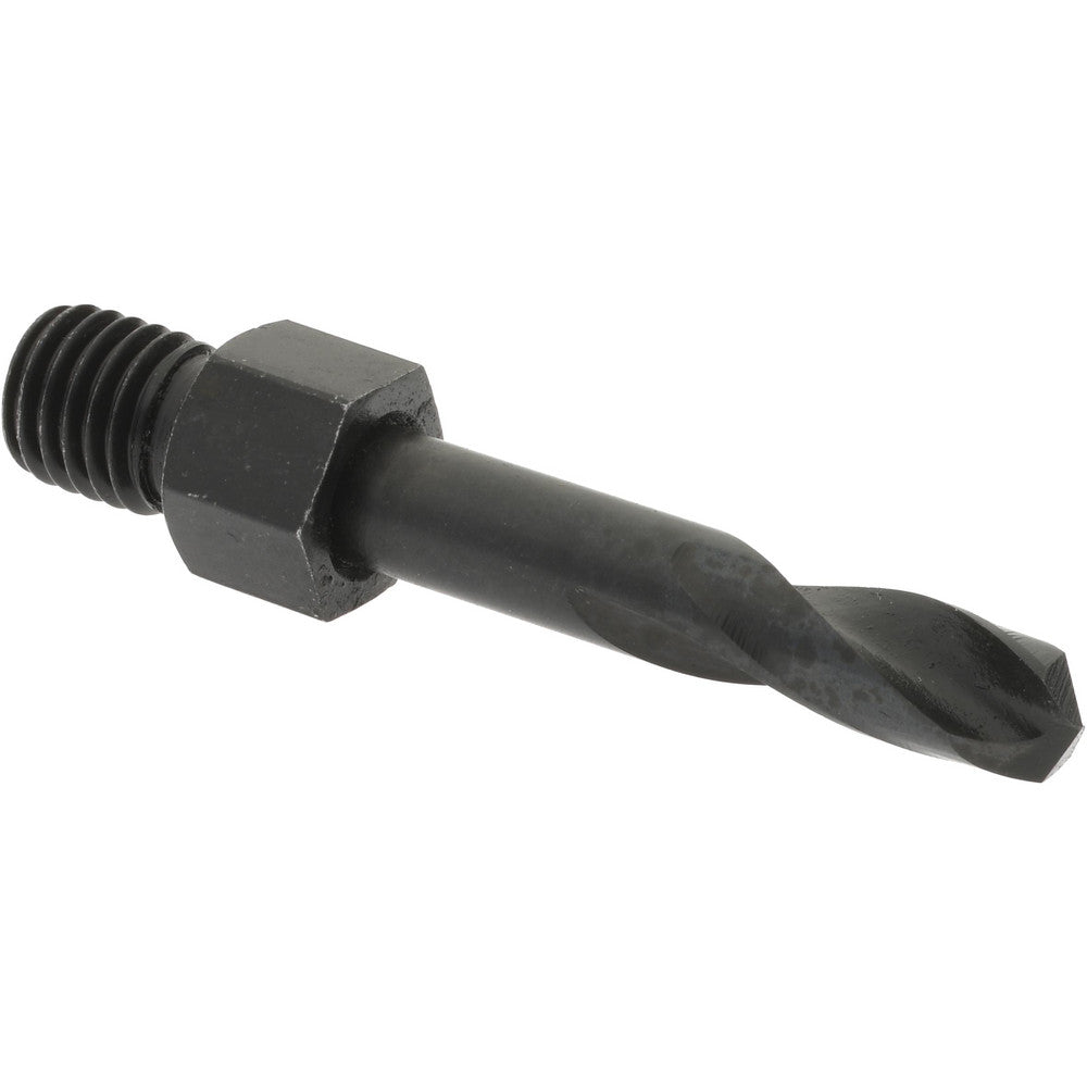Hertel 953HS3/16SS-209 Threaded Shank Drill Bit 3/16" Dia, 135 &deg Point, 1/4-28 Shank, High Speed Steel