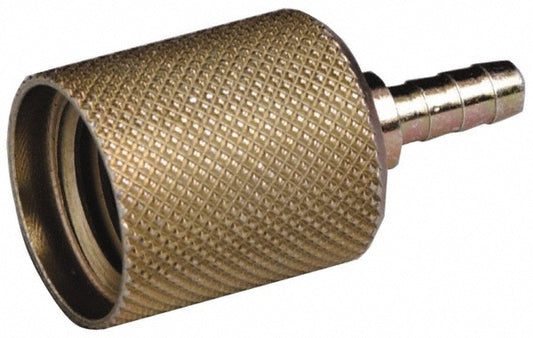Trico 36109 Oil Sample Port & Gauge Adapters Type Sample Port Adapter  Material Plated Steel  Port Connection Barb for 1/4" OD Tube  Output Connection M16x2