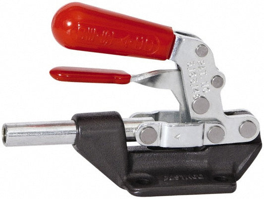 De-Sta-Co 603-R Standard Straight Line Action Clamp 600 lb Load Capacity, 1.25" Plunger Travel, Flanged Base, Carbon Steel