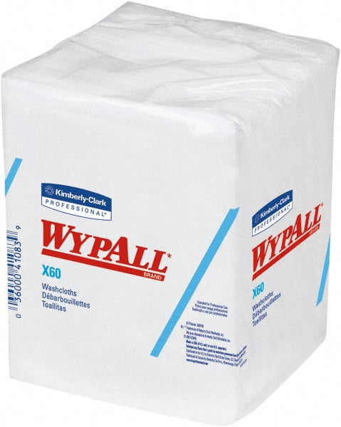 WypAll 41083 GeneralClean X60 Multi-Task Cleaning Cloths, Quarterfold, Strong & Absorbent Towels, White