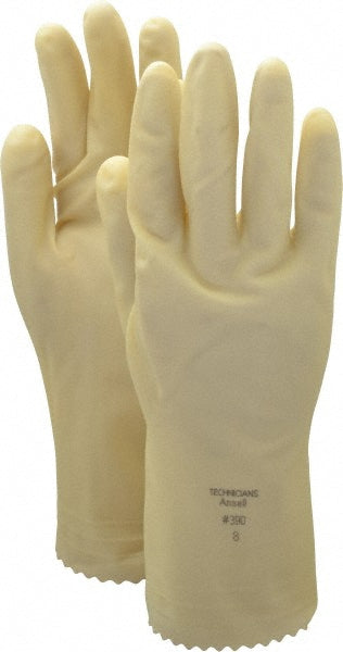 Ansell 193953 Series 88-390 Chemical Resistant Gloves  Size Medium,  13.00 Thick,  Rubber,  Latex & Neoprene,  Unsupported,