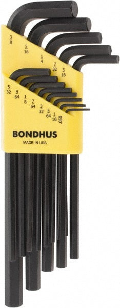 Bondhus 12137 13 Piece L-Key Hex Key Set