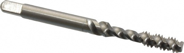 Kennametal 4130408 Spiral Flute Tap #10-24, UNC, 3 Flute, Bottoming Chamfer, 2B/3B Class of Fit, Cobalt, Straw Finish