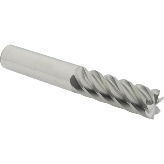 Accupro 88206131 Square End Mill 3/4'' Dia, 2-1/4'' LOC, 3/4'' Shank Dia, 5'' OAL, 6 Flutes, Solid Carbide