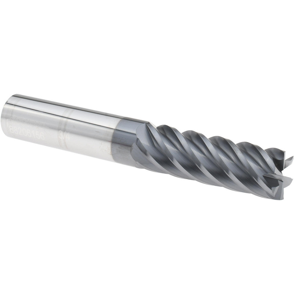 Accupro 88206156 Square End Mill 3/4" Dia, 2-1/4" LOC, 6 Flutes, Solid Carbide