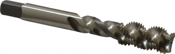 Kennametal 4131972 Spiral Flute Tap 7/16-20, UNF, 3 Flute, Bottoming Chamfer, Cobalt, Straw Finish