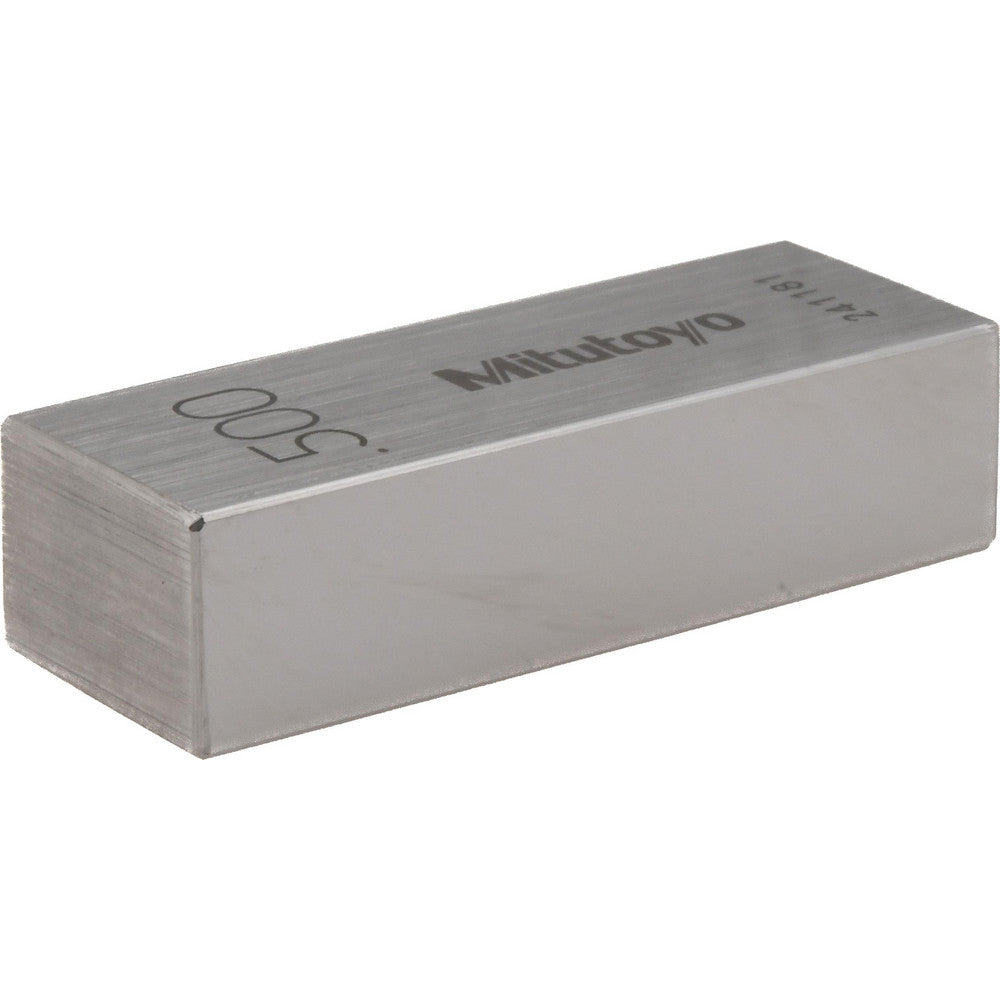 Mitutoyo 611195-531 Rectangle Steel Gage Block 0.5", Grade 0