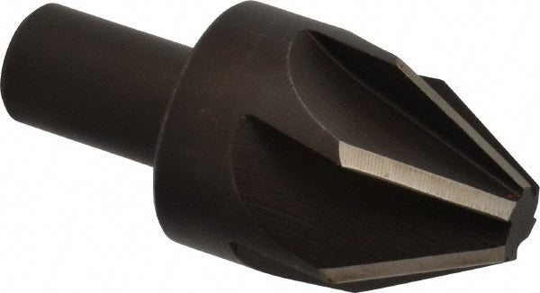 Keo 919-000-323 Countersink 1-1/2" Head Dia, 60.00 deg Included Angle, 6 Flute, High-Speed Steel, Right Hand Cut