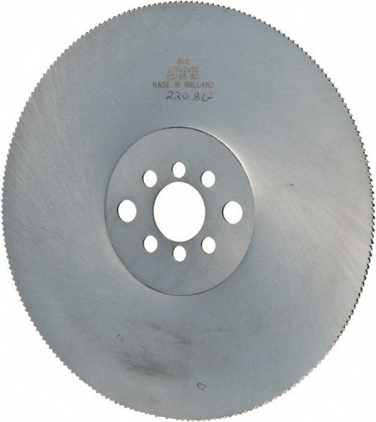 Kinkelder Saw KKS22530D Cold Saw Blade 225 mm Dia, 220 Teeth, High Speed Steel