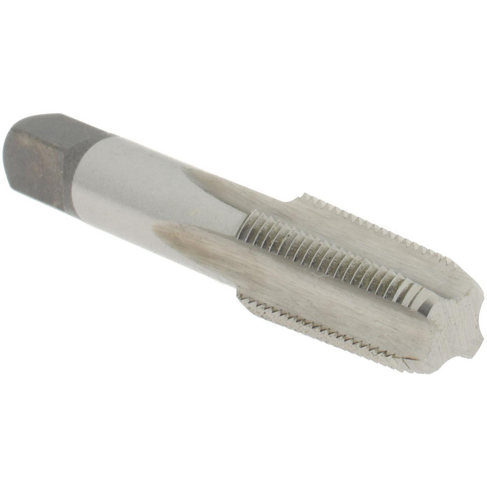 Hertel G127061-S Standard Pipe Tap 1/8-27, NPTF, 4 Flutes, High Speed Steel, Bright/Uncoated