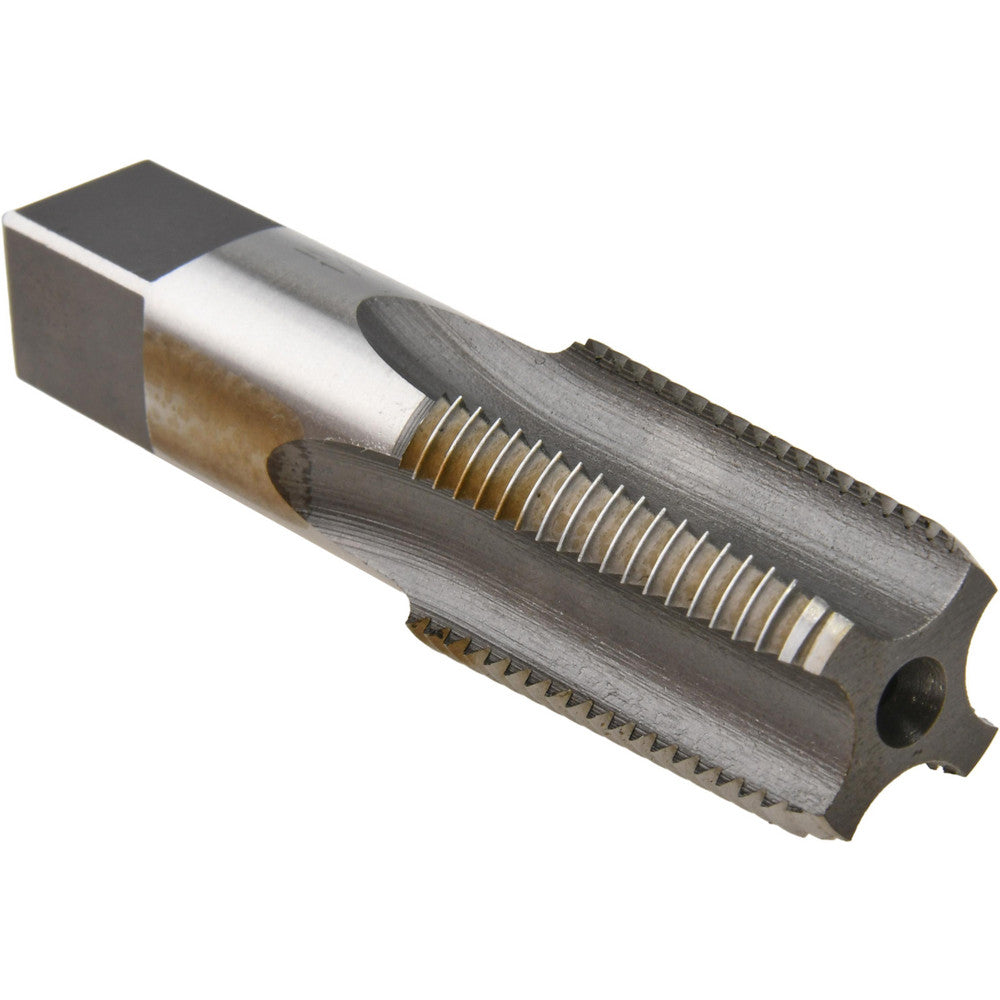 Hertel R867357-S British Standard Pipe Tap 1/2-14 BSPT, Bottoming Chamfer, 4 Flute