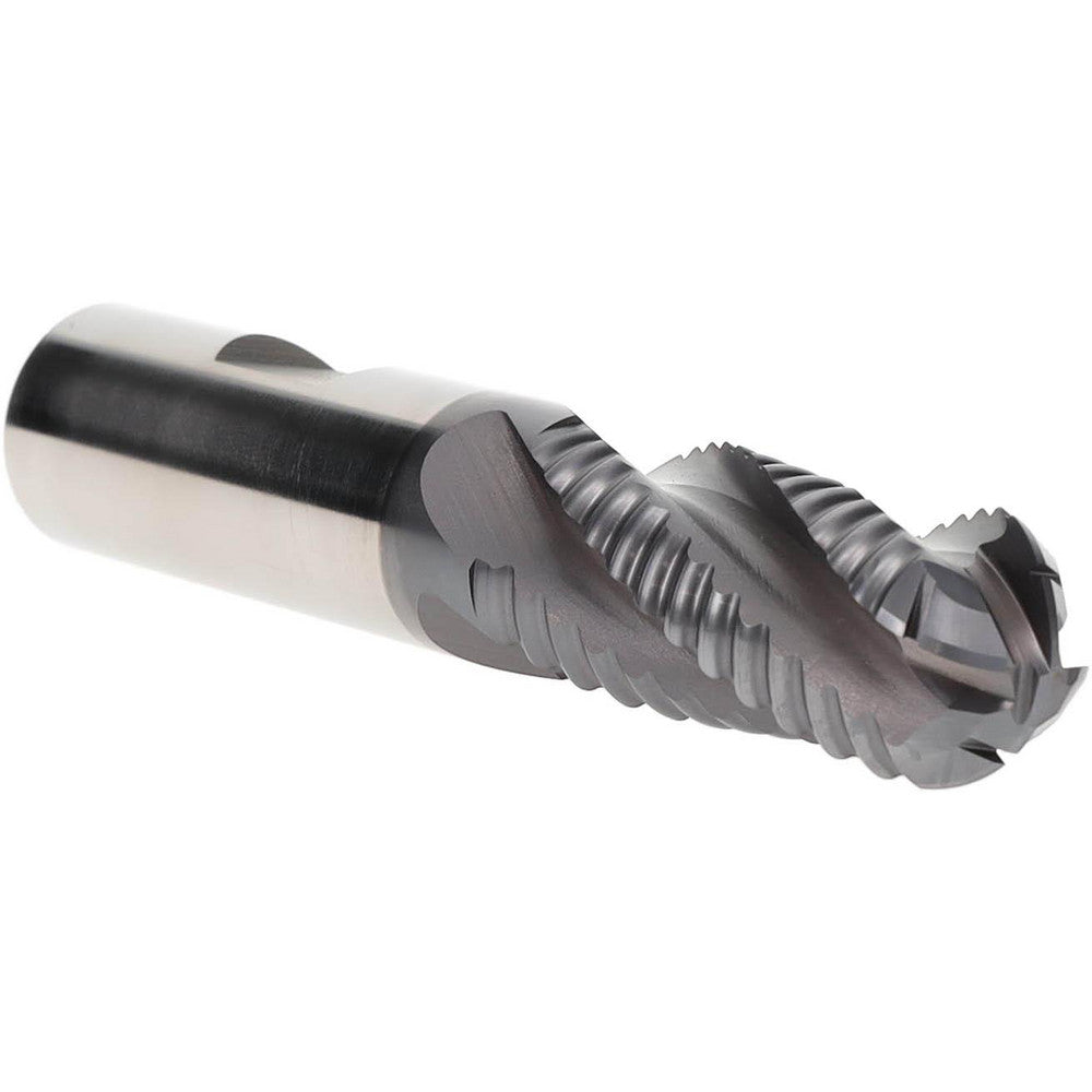 Hertel 88245444 Roughing End Mill 3/4" Dia, 4 Flute, Coarse Pitch, Single End, Cobalt