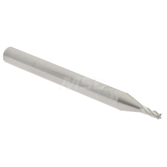 Hertel 88245733 Square End Mill 0.0469" Dia, 0.1250" LOC, 4 Flute, Solid Carbide