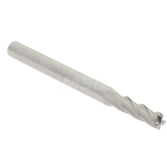 Hertel 88245758 Square End Mill 7/64" Dia, 3/8" LOC, 4 Flute, Solid Carbide