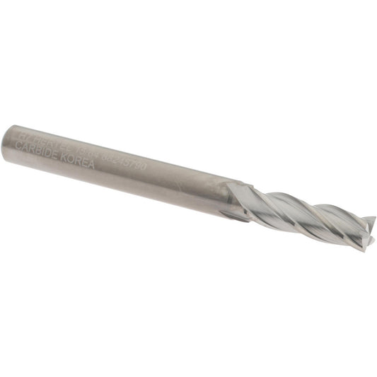 Hertel 88245790 Square End Mill 15/64" Dia, 3/4" LOC, 4 Flute, Solid Carbide