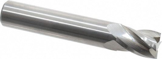 Hertel 88245915 Square End Mill 7/16" Dia, 5/8" LOC, 4 Flute, Solid Carbide