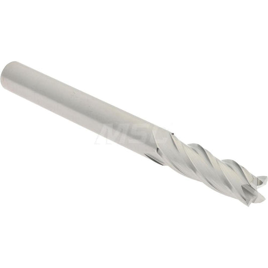 Hertel 88246020 Square End Mill 3/16" Dia, 5/8" LOC, 4 Flute, Solid Carbide