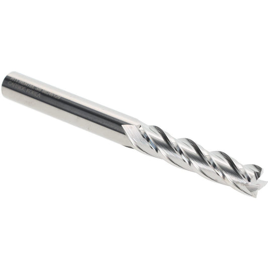 Hertel 88246129 Square End Mill 3/8" Dia, 1-3/4" LOC, 4 Flute, Solid Carbide