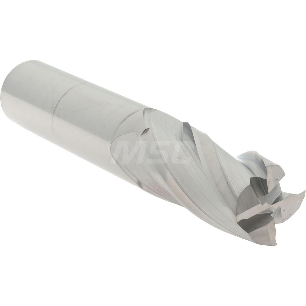 Hertel 88246202 Square End Mill 5/8" Dia, 1-1/4" LOC, 4 Flute, Solid Carbide