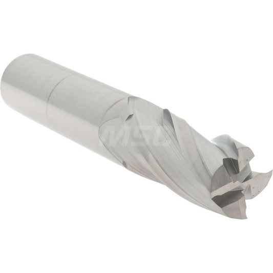 Hertel 88246202 Square End Mill 5/8" Dia, 1-1/4" LOC, 4 Flute, Solid Carbide