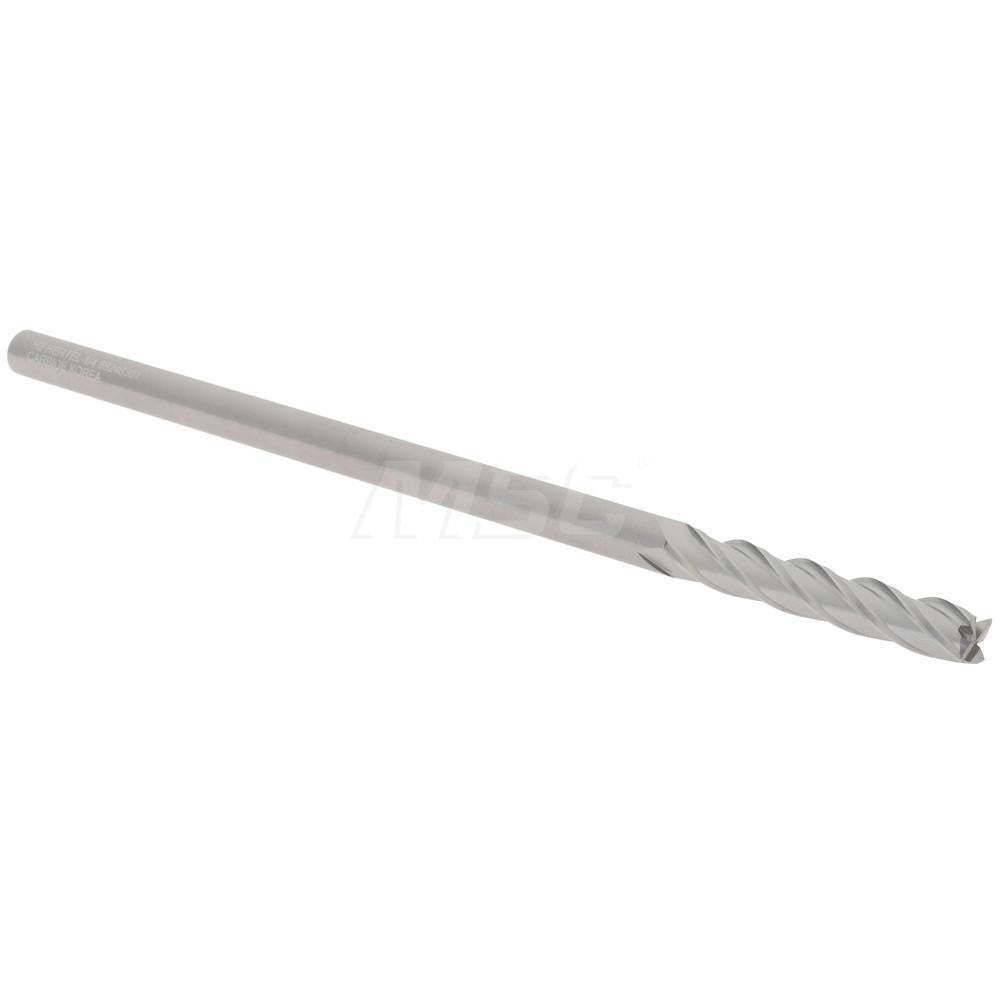 Hertel 88246301 Square End Mill 1/4" Dia, 1-1/2" LOC, 4 Flute, Solid Carbide