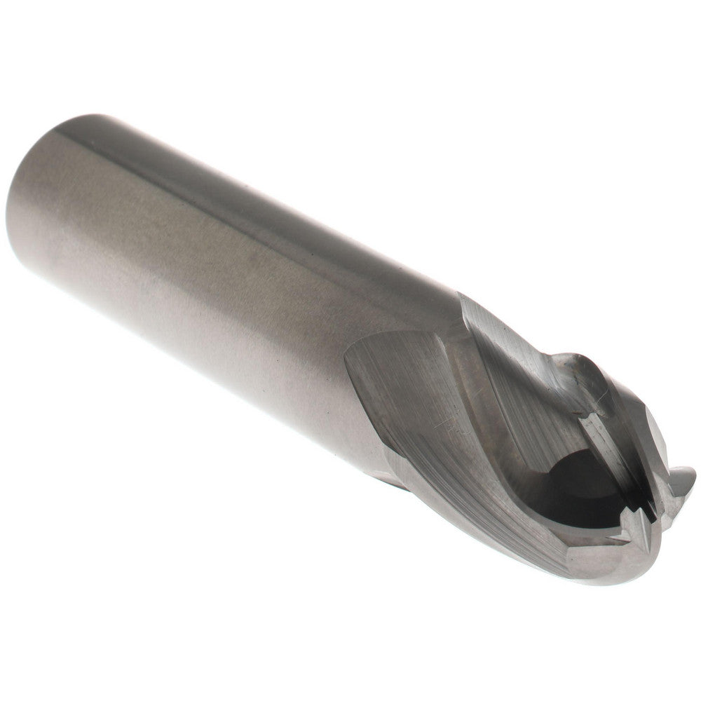 Hertel E599924533 Ball End Mill 1/2" Dia, 5/8" LOC, 4 Flute, Solid Carbide