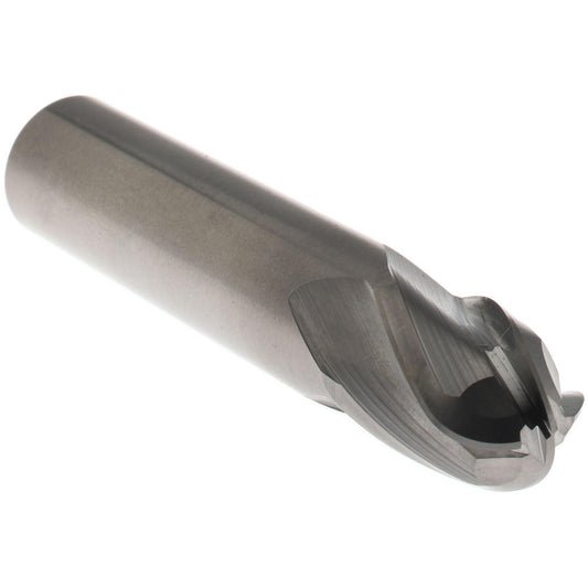 Hertel E599924533 Ball End Mill 1/2" Dia, 5/8" LOC, 4 Flute, Solid Carbide