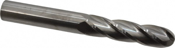 Hertel E5062048 Ball End Mill 3/4" Dia, 3" LOC, 4 Flute, Solid Carbide