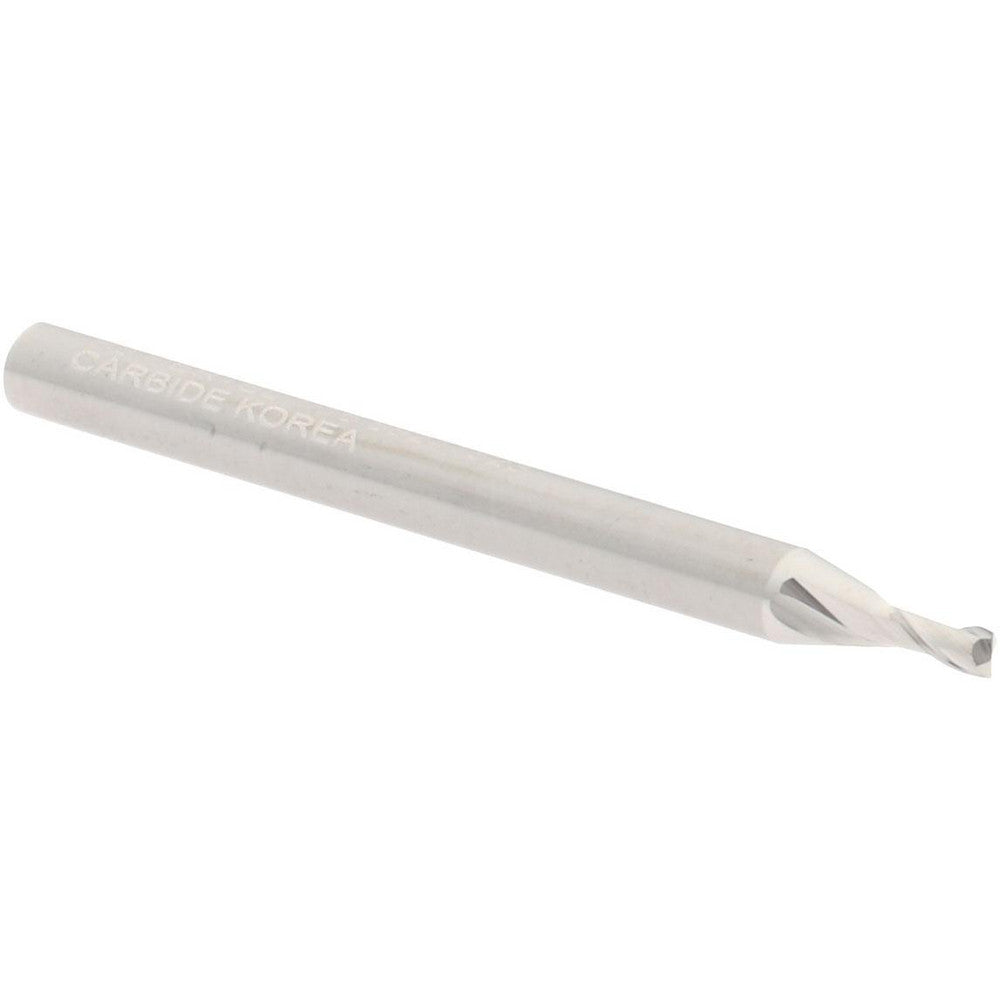 Hertel 88247523 Square End Mill 1/16" Dia, 1/8" LOC, 2 Flute, Solid Carbide