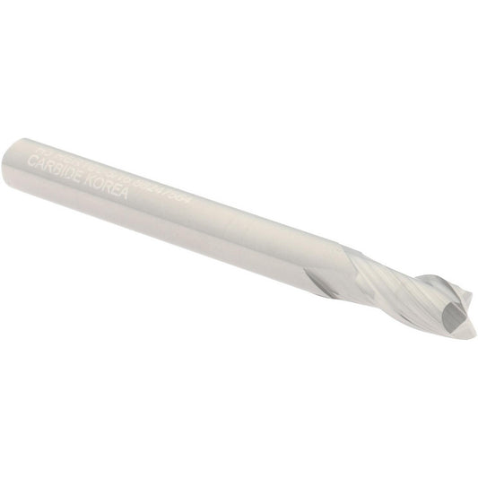 Hertel 88247564 Square End Mill 3/16" Dia, 3/8" LOC, 2 Flute, Solid Carbide