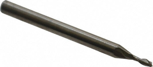 Hertel 88247697 Square End Mill 1/16" Dia, 3/16" LOC, 2 Flute, Solid Carbide