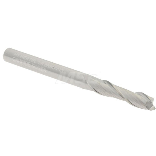 Hertel 88247713 Square End Mill 1/8" Dia, 1/2" LOC, 2 Flute, Solid Carbide