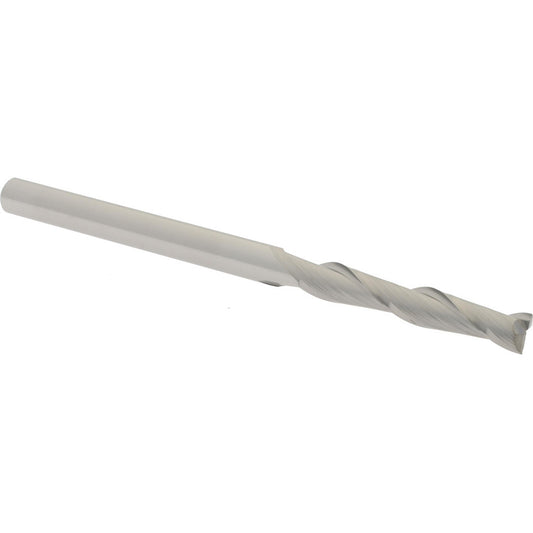 Hertel 88247762 Square End Mill 3/16" Dia, 1-1/8" LOC, 2 Flute, Solid Carbide