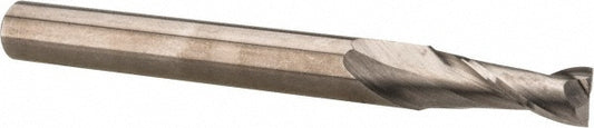 Hertel 88247770 Square End Mill 7/32" Dia, 5/8" LOC, 2 Flute, Solid Carbide