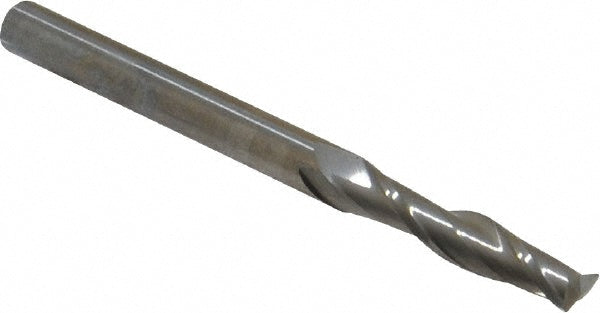 Hertel 88247796 Square End Mill 1/4" Dia, 1-1/8" LOC, 2 Flute, Solid Carbide