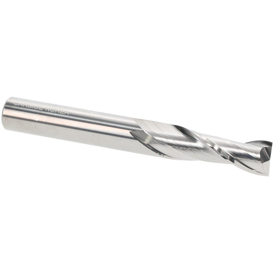 Hertel 88247846 Square End Mill 3/8" Dia, 1-1/8" LOC, 2 Flute, Solid Carbide