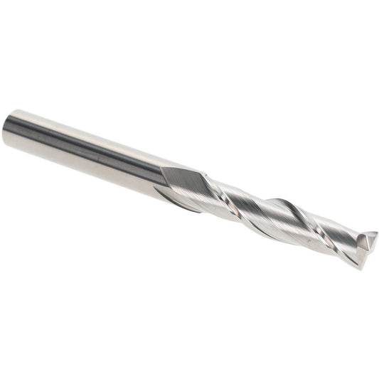 Hertel 88247853 Square End Mill 3/8" Dia, 1-3/4" LOC, 2 Flute, Solid Carbide