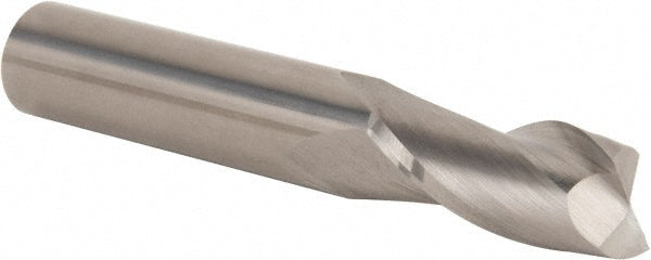 Hertel 88247929 Square End Mill 9/16" Dia, 1-1/4" LOC, 2 Flute, Solid Carbide