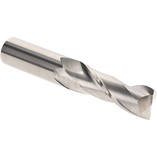 Hertel 88248000 Square End Mill 1" Dia, 3" LOC, 2 Flute, Solid Carbide