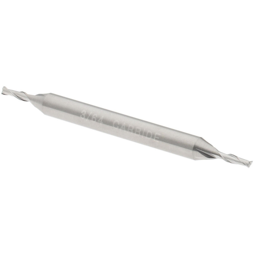 Hertel E5022003 Square End Mill 3/64" Dia, 3/32" LOC, 2 Flute, Solid Carbide