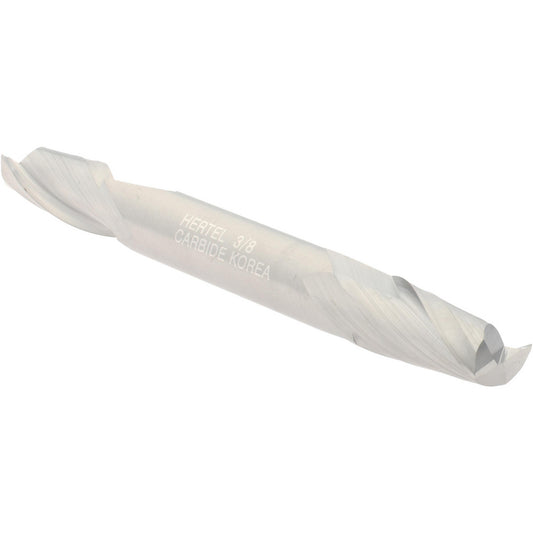 Hertel E5025024 Square End Mill 3/8" Dia, 3/4" LOC, 2 Flute, Solid Carbide