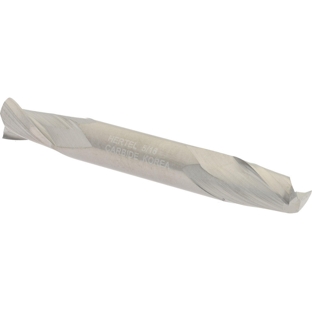 Hertel E5022020 Square End Mill 5/16" Dia, 1/2" LOC, 2 Flute, Solid Carbide