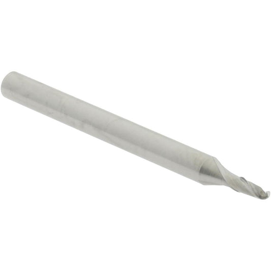 Hertel E5249004 Ball End Mill 1/16" Dia, 1/8" LOC, 2 Flute, Solid Carbide