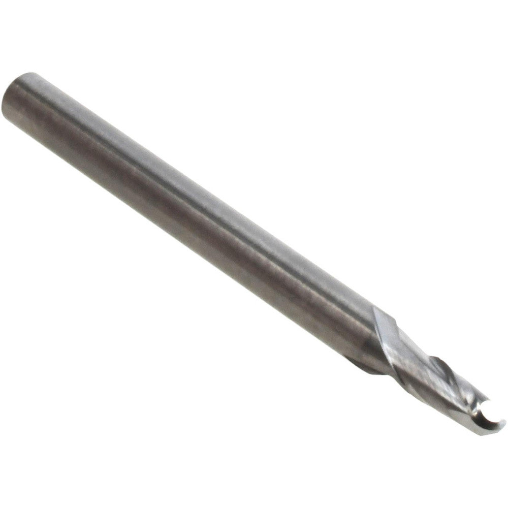 Hertel E599924484 Ball End Mill 3/32" Dia, 3/16" LOC, 2 Flute, Solid Carbide