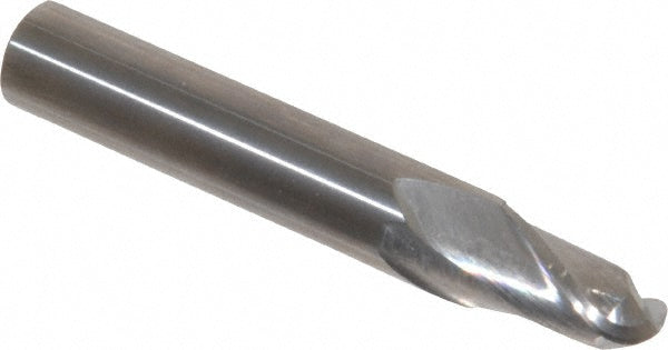 Hertel E599924496 Ball End Mill 5/16" Dia, 1/2" LOC, 2 Flute, Solid Carbide