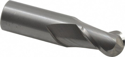 Hertel E599924498 Ball End Mill 3/4" Dia, 1" LOC, 2 Flute, Solid Carbide