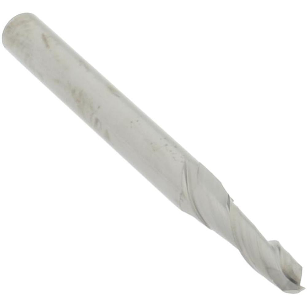 Hertel E5249006 Ball End Mill 3/32" Dia, 3/8" LOC, 2 Flute, Solid Carbide