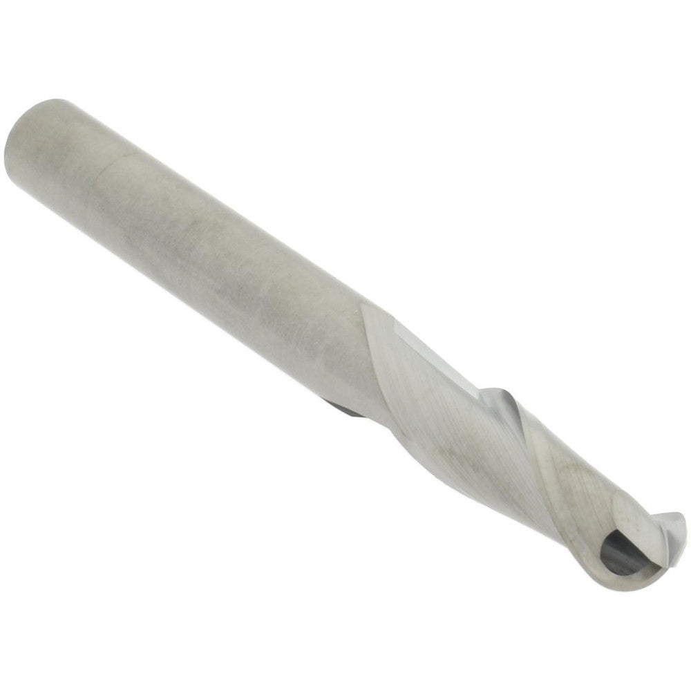 Hertel E5249016 Ball End Mill 1/4" Dia, 3/4" LOC, 2 Flute, Solid Carbide